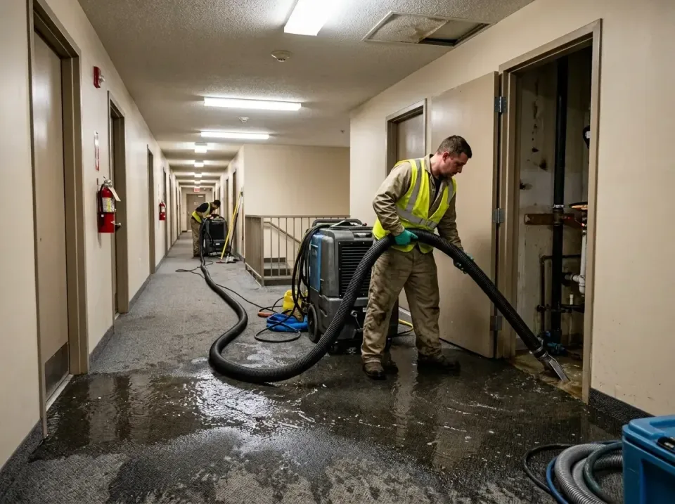 multi-unit-apartment-hallway-f-005 — frequently asked questions, Emergency Burst Pipe Water Extraction & Removal in Saline,…